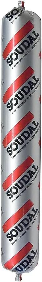 Soudal Silirub AL2T Alcoxy | Siliconenkit | Transparant | 600 ml 112474