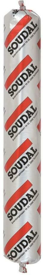 Soudal Silirub P2 | Beglazingskit | Wit Ral 9010 | 600 ml 116357