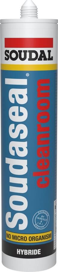 Soudal Soudaseal Cleanroom | Constructievoegkit | 290 ml | Wit 112302