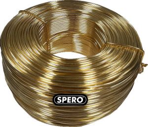 Spero 1 rol messing vlechtdraad 1.25kg tbv. vlechtdraad