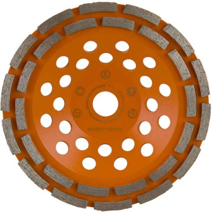 Spero Dubbele rij premium diamant komslijpschijf | Ø180mm | asgat 22.23mm | zachte vloeren SPDR180ZV