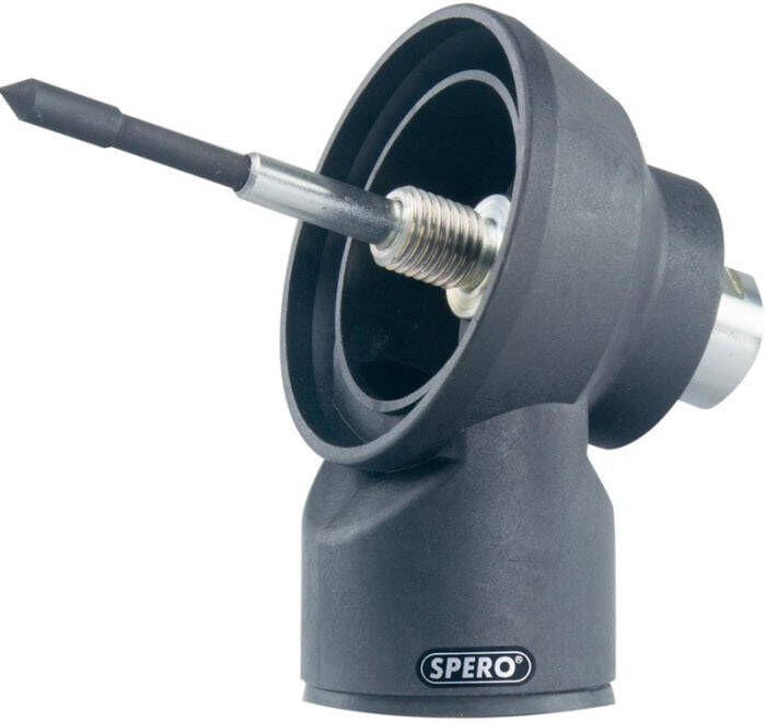 Spero Kunststof stofadapter M16 (M) M18 (F) Excl. centreerpen SPKSM18