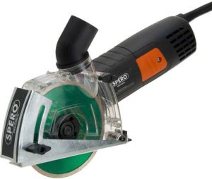 Spero SPHS1001T Diamant tegelslijper 1400W + stofkap & Tegel diamantschijf