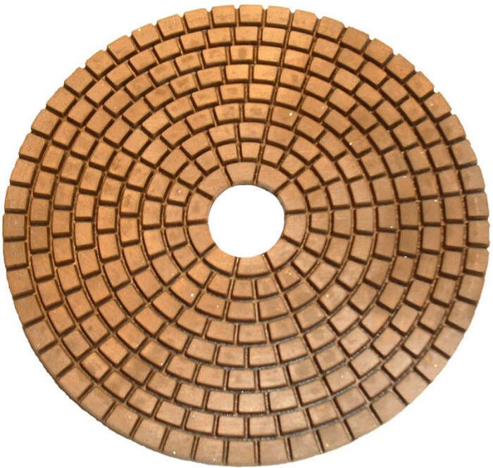 Spero SPMK05-200 | Diamant Polijstschijf | Korrel 200 | 125mm koper pad SPMK05-200