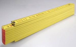 Stabila Duimstok 707 geel Hout 2m