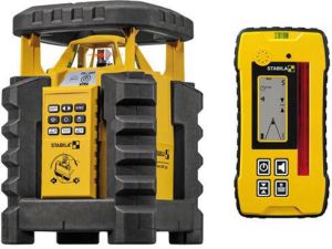 Stabila LAR 350 Zelfnivellerende Rotatielaser + REC 300 ontvanger 7-delig 19019