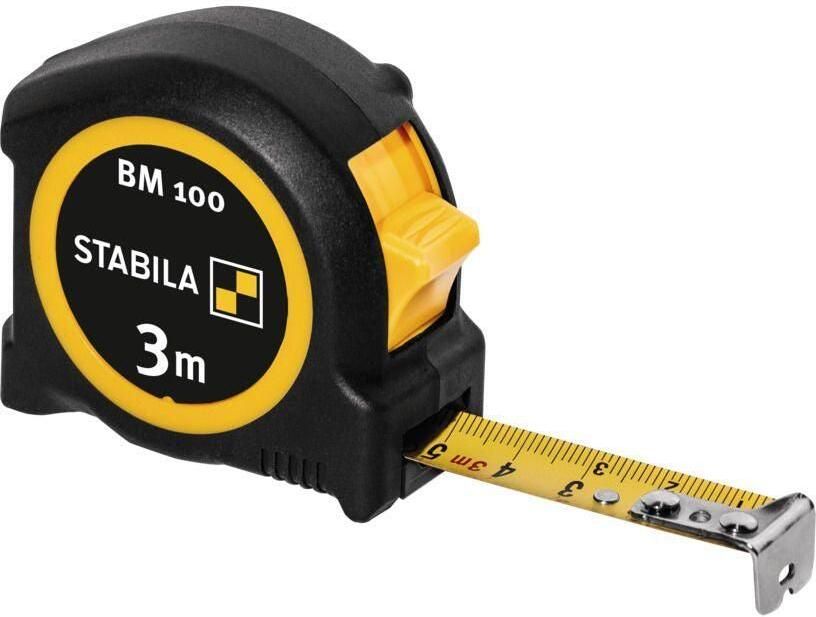 Stabila Rolbandmaat BM 100 3m 19570