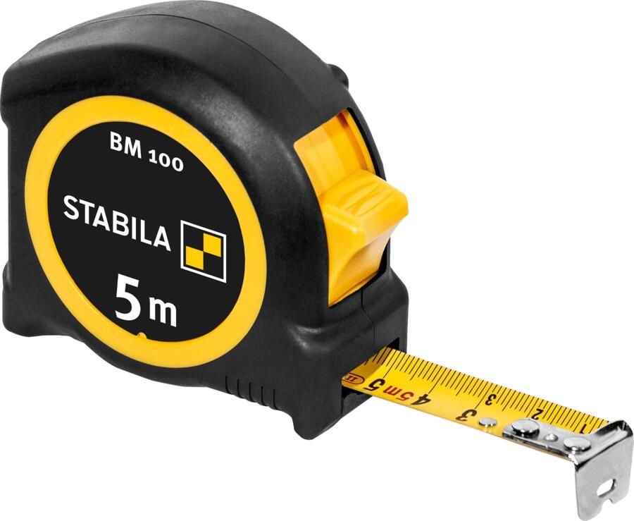 Stabila Rolbandmaat BM 100 5m 19568