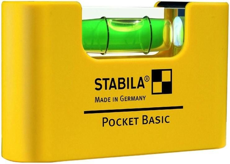 Stabila Waterpas Pocket Basic 17773