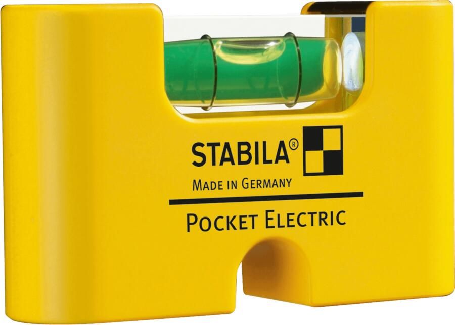 Stabila Waterpas Pocket Electric Magn+ clip ZB 18115