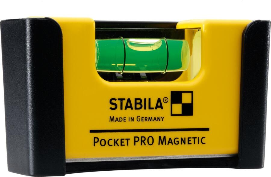 Stabila Waterpas Pocket PRO Magnetic + clip ZB 17953