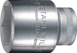 Stahlwille Dopsleutelbit | 1 2 inch 6-kant | sleutelwijdte 17 mm | lengte 38 mm | 1 stuk 03030017