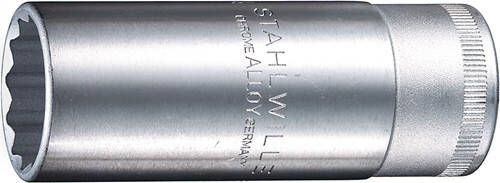 Stahlwille Dopsleutelbit | voor bougies | 1 2 inch SW 20 8 mm 20 8 mm | 12-kant lengte | 1 stuk 03020208
