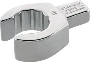 Stahlwille Insteekringsleutel | sleutelwijdte 10 mm 9 x 12 mm | chroom-legering-staal | chroom-vanadium | 1 stuk 58231010