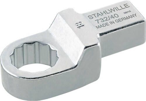 Stahlwille Ringinsteekgereedschap | sleutelwijdte 14 mm 14 x 18 mm | chroom-legering-staal | chroom-vanadium | 1 stuk 58224014