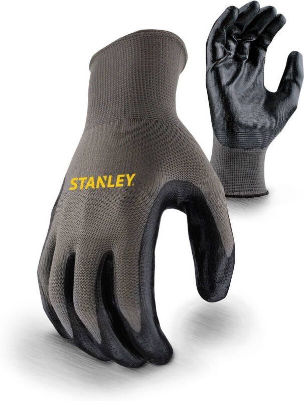 Stanley Gladde Nitril Veiligheids Handschoenen | SY580L EU