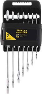 Stanley handgereedschap FMMT82900-0 FatMax ringsteeksleutelset met ratel stubby | 7 delig