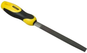 Stanley handgereedschap Halfronde Vijl Bastaard 200mm