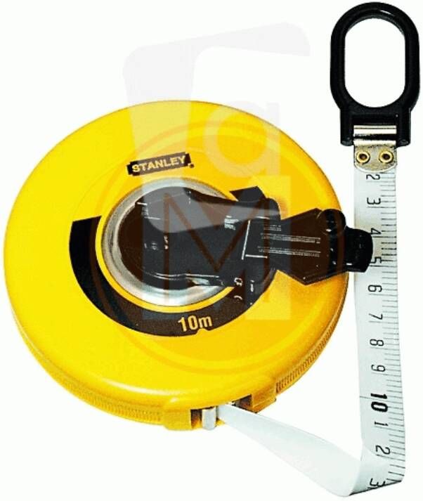 Stanley Handgereedschap Landmeter Fiberglas gesloten kast | 10m 12 7mm 0-34-295