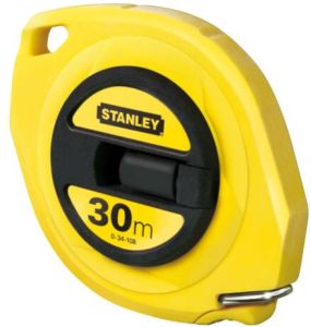 Stanley handgereedschap Landmeter Staal gesloten kast | 30m 9 5mm