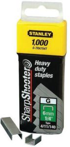 Stanley Handgereedschap Nieten 6mm Type G 1000 Stuks 1-TRA704T