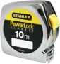 Stanley Handgereedschap Rolbandmaat Powerlock 10 m | 133442 1-33-442 - Thumbnail 1