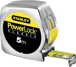 Stanley handgereedschap Rolbandmaat Powerlock 5m 19mm 0-33-194