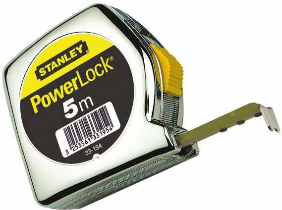 Stanley Handgereedschap Rolbandmaat PowerLock ABS | 5 meter 0-33-195