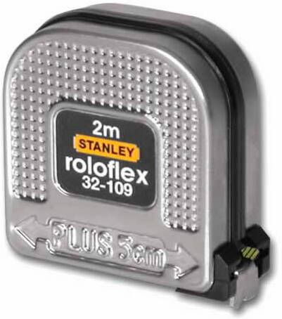 Stanley Handgereedschap Rolbandmaat Roloflex 2m 16mm 0-32-109