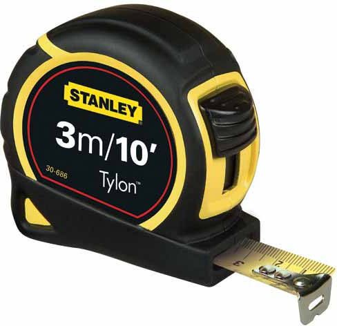 Stanley Handgereedschap Rolbandmaat Stanley Tylon | 3m 10&apos; 12 7mm 0-30-686