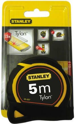 Stanley Handgereedschap Rolbandmaat Stanley Tylon | 5m 19mm 0-30-697