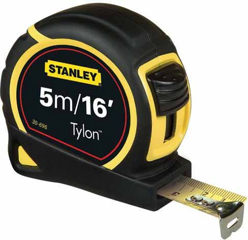 Stanley Handgereedschap Rolbandmaat Stanley Tylon | 5m 16&apos; 19mm 0-30-696