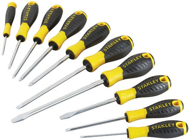 Stanley Handgereedschap Schroevendraaierset Basic 10-delig STHT0-60211