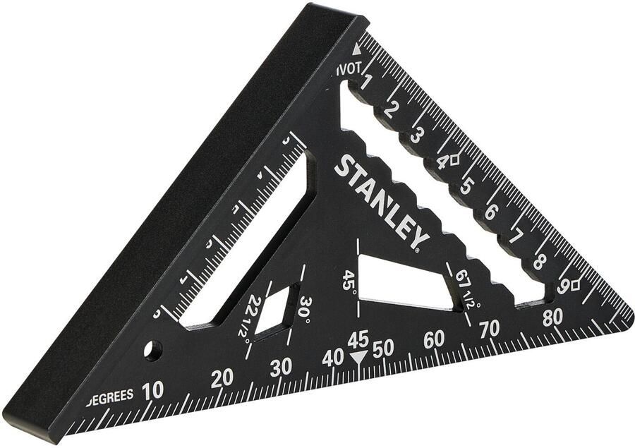 Stanley Handgereedschap Bouwdriehoek aluminium | 110mm STHT46100-0