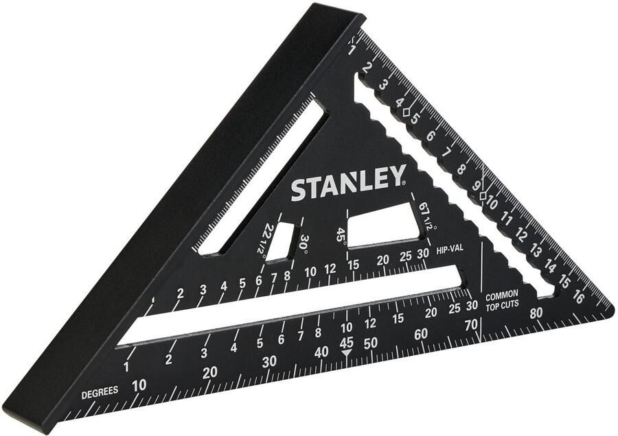 Stanley Handgereedschap Bouwdriehoek aluminium | 180mm STHT46101-0