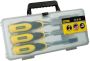 Stanley Handgereedschap Steekbeitelset Dynagrip 3Dlg. (12 18 25 mm) 2-16-883 - Thumbnail 1