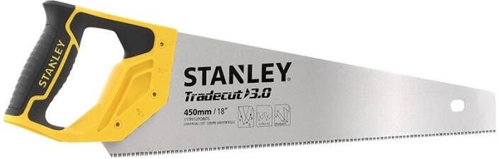 Stanley Handgereedschap STHT20355-1 HOUTZAAG TRADECUT FIJN 450MM 11 TPI STHT20355-1