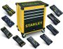 Stanley Koffers Stanley STHT0-80442 | Gereedschapswagen | 4 lades gevuld met 9 modules STHT0-80442 - Thumbnail 1