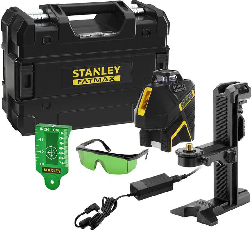 Stanley Lasers FATMAX 360° Laser + 2 Verticale Laserlijnen Groen FMHT77617-1