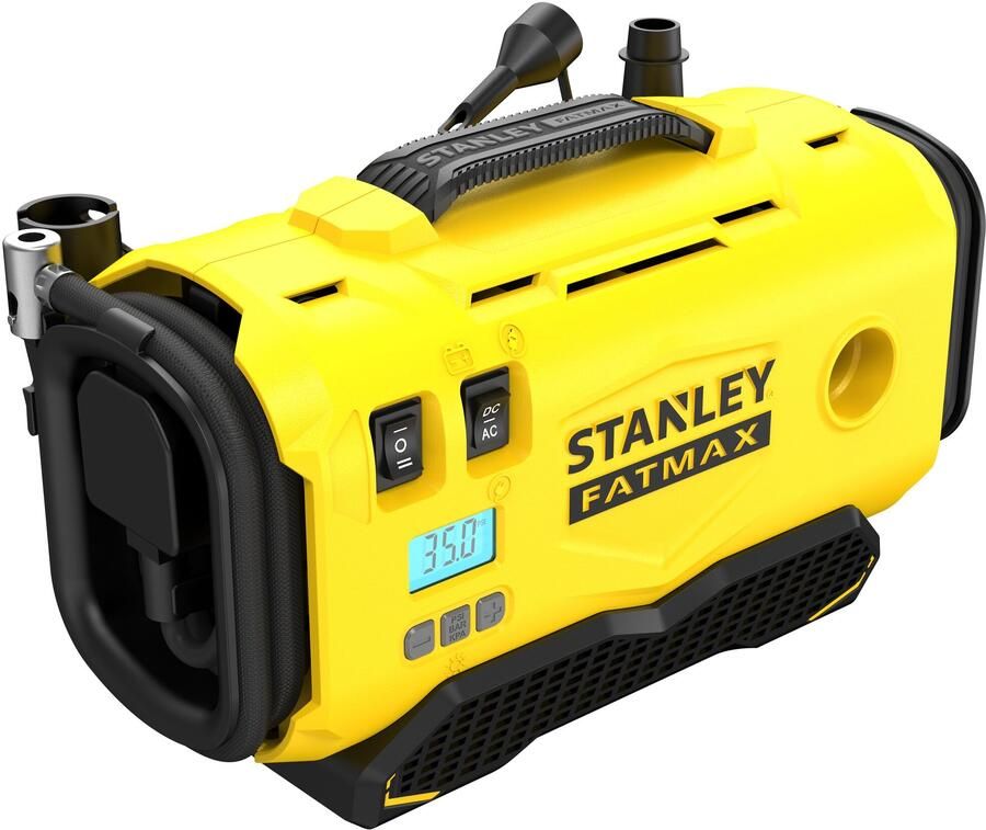 Stanley Powertools Stanley FATMAX SFMCE520B 20V Accu Compressor SFMCE520B-QW