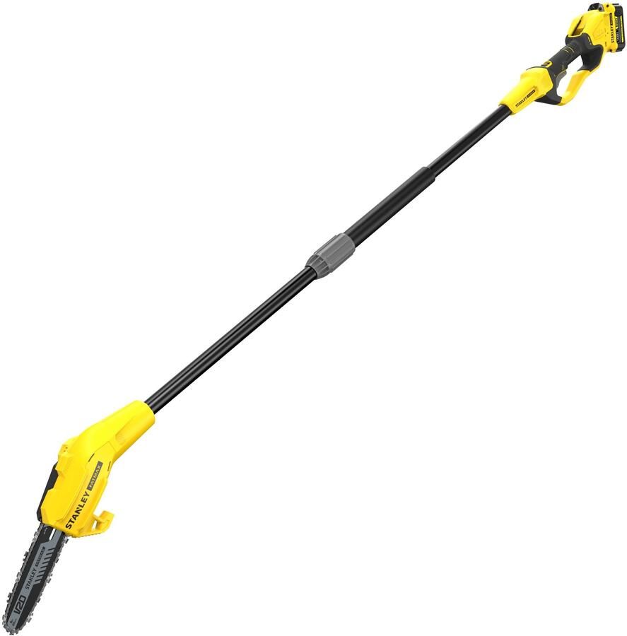 Stanley Powertools Stanley FATMAX SFMCPS620M1 20V 18V Accu Kettingzaag op Steel | 20CM | 1x 4 0 Ah Accu + 2A Lader SFMCPS620M1-QW
