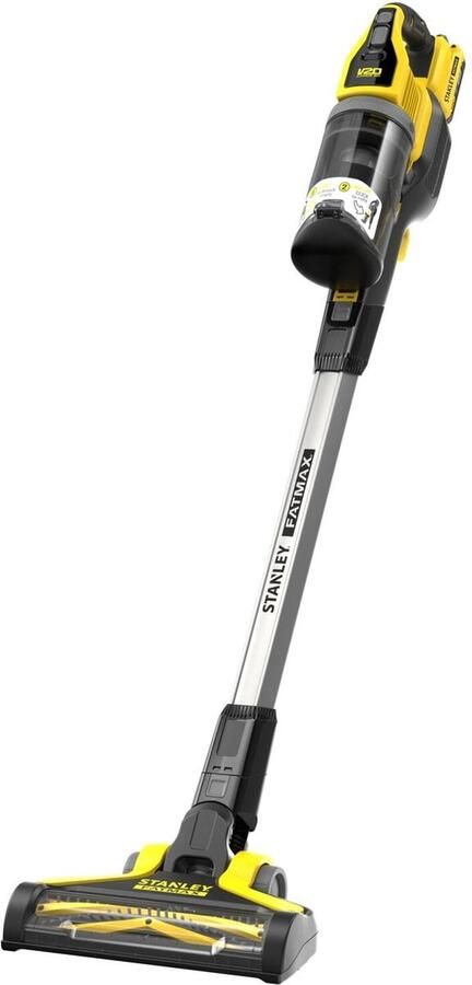 Stanley Powertools Stanley FATMAX SFMCVS001D1 18V Accu Steelstofzuiger | 1x2 0Ah Accu SFMCVS001D1-QW