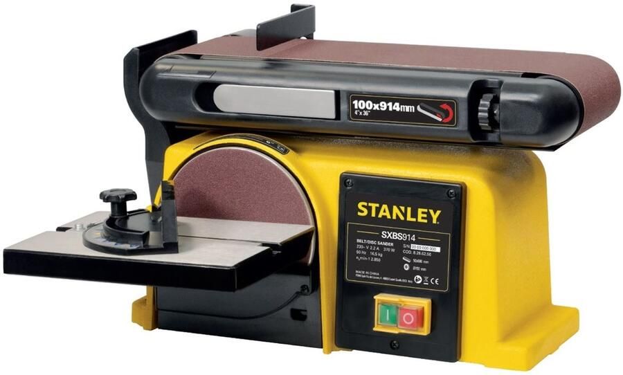Stanley band- en Schijfschuurmachine SXBS914E