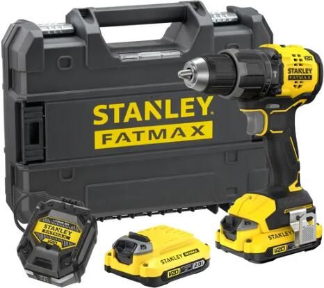 Stanley Schroef- klopboormachine SFMCD716D2T-QW | Brushless | V20 | 18V | In Prostack koffer | Incl. 2x 2.0Ah accu en lader SFMCD716D2T-QW