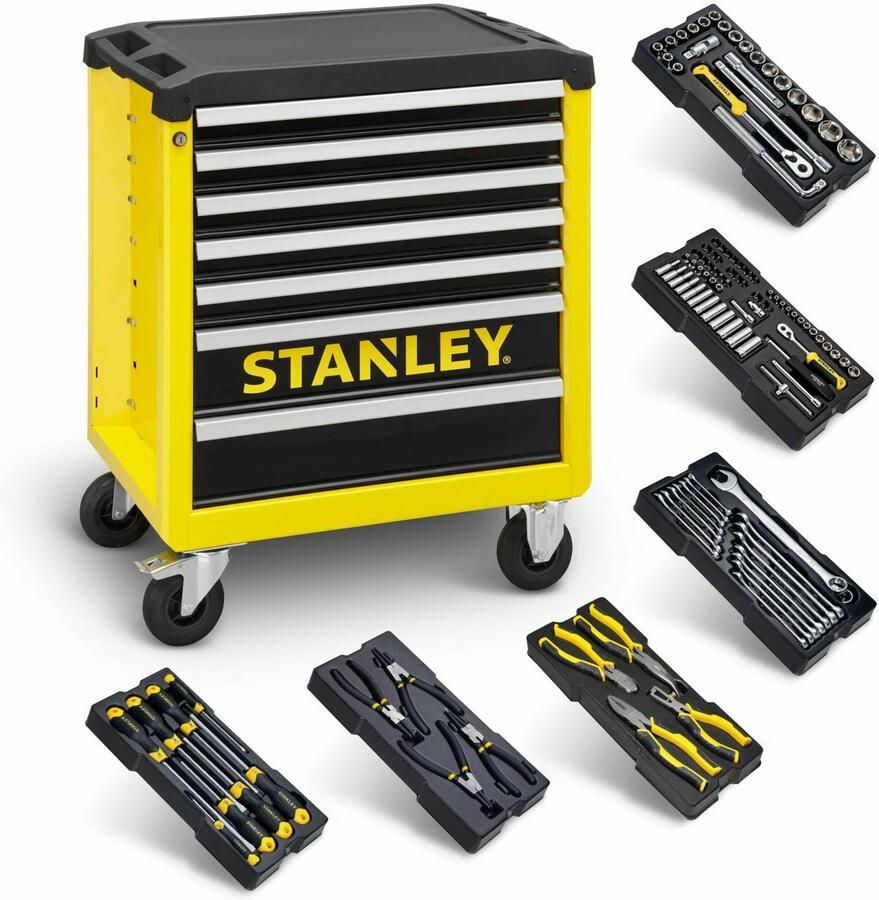 Stanley STHT6-80827 Transmodule Gereedschapskar 7 Laden gevuld met 6 modules STHT6-80827