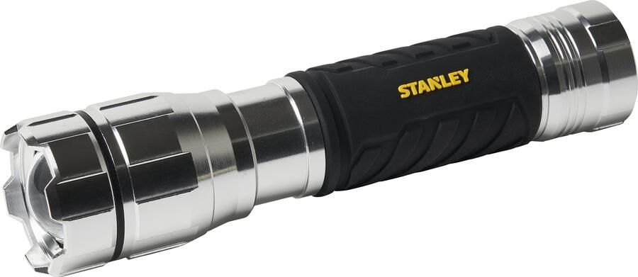 Stanley SXLS43184E LED Zaklamp | 1000 Lumen | 100 m Bereik | Incl. 4x AA Duracell Batterijen SXLS43184E