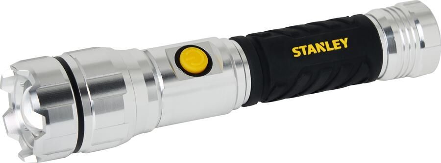 Stanley SXLS43185E Oplaadbare LED Zaklamp | 600 m Bereik | 500 Lumen | Incl. Li-ion Accu | USB-C SXLS43185E
