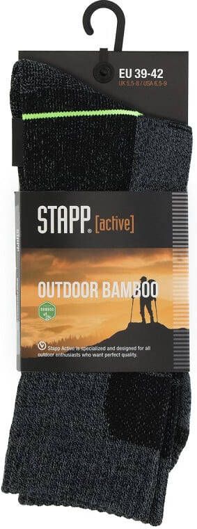 Stapp Active Outdoor Bamboo 29600 | Donkergrijs 6550 | 8719534312733