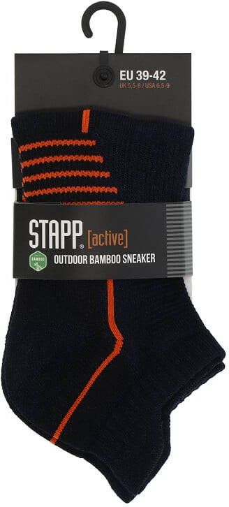 Stapp Active Outdoor Bamboo Sneaker 29610 | Donkergrijs 6550 | 8719534312924