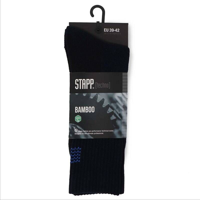 Stapp Techno Bamboo Sok 28400 Marine | 4990 Marine Blauw | 8719534312443